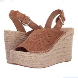 Marc Fisher Andela Wedge Sandal Sz 8